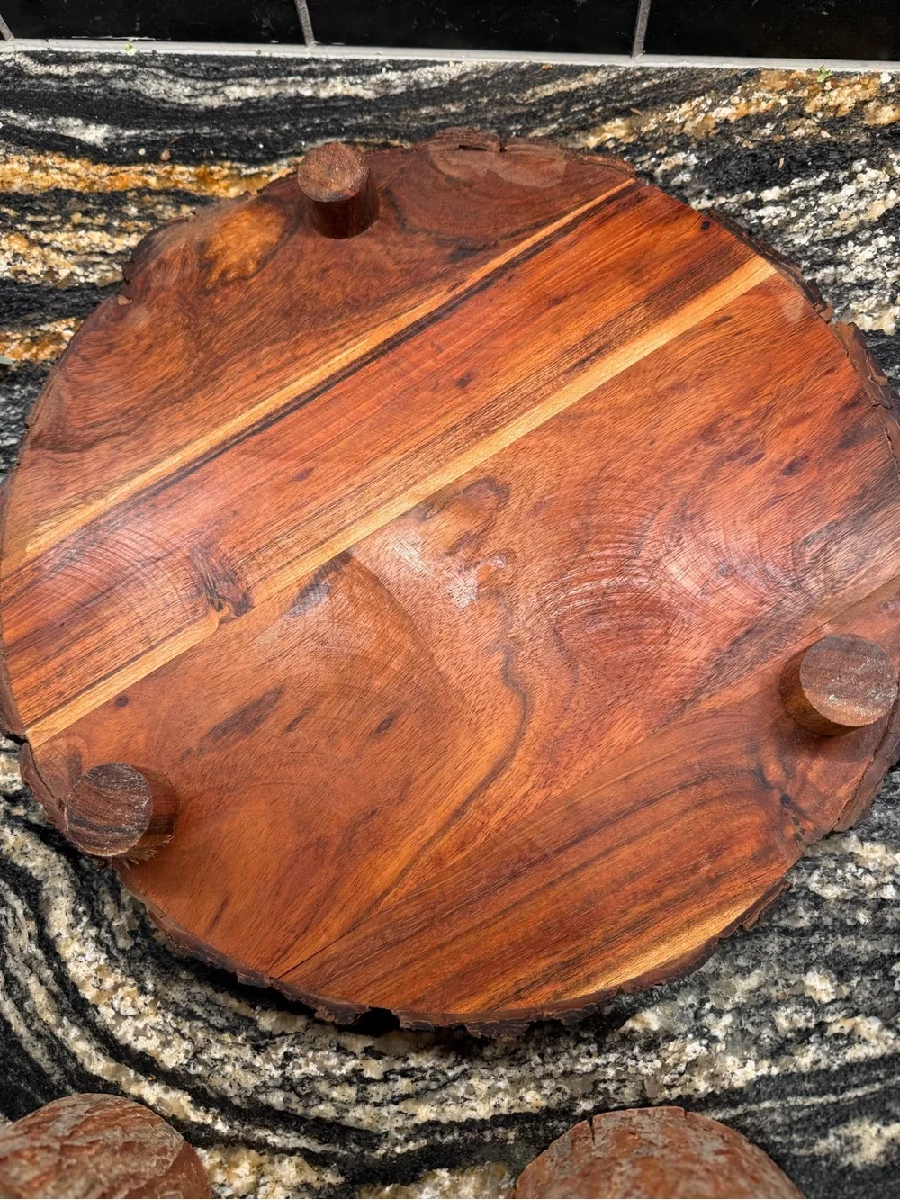 Rustic Lodge Cabin Wood Bark Votive Candle Holders - Natural Brown Centerpiece - Picture 8 of 15